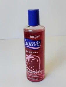 Vintage Suave Strawberry Shampoo 15 Fl Oz PROP USA - Picture 1 of 2