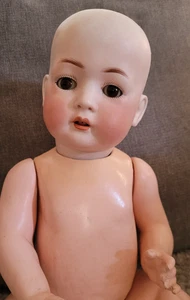 CUTE 17 INCH BRUNO SCHMIDT MOLD 2097 CHARACTER BABY WITH FAULT. - Picture 1 of 9