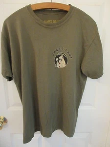 James Dant Grim Reaper Olive Drab Green T-Shirt M - Picture 1 of 3