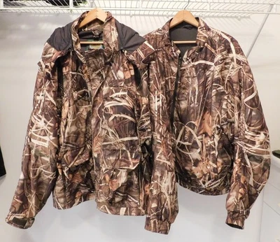 Cabela's Dry Plus (942903) Advantage Max-4 HD Camo Hunting Coat W/Liner Size 2XL - Image 1 of 4