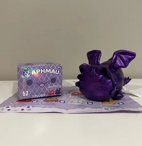 Aphmau Edizione Limitata Gemma Draghi 6" Peluche AMETISTA Drago GATTO LEGGI!! - Foto 1 di 2