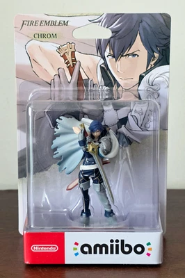 Fire Emblem cromado Amiibo Nintendo novo em folha lacrado - Imagem 1 de 2