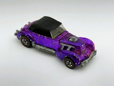 Hot Wheels Redline CLASSIC CORD Tough Purple US Black Interior Nice !!! - Image 1 of 4