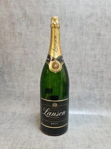 Lanson Black Label Dummy Champagner leere Display Flasche 3 Liter Jeroboam Größe - Bild 1 von 11
