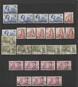 Australia 1966: Nice Lot of 26 Stamps Navigators. Fine Used. - Picture 1 of 1