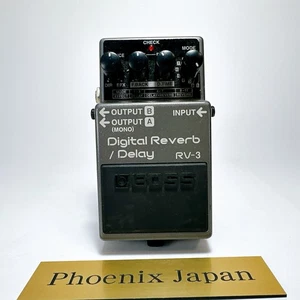 Pedal de efectos para guitarra BOSS RV-3 Digital Reverb Delay USADO probado/ENVÍO RÁPIDO - Imagen 1 de 10