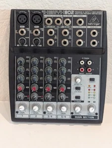 Behringer XENYX Q802USB 8-Input 2-Bus Mixer - ungetestet / ohne Kabel #2 - Bild 1 von 5