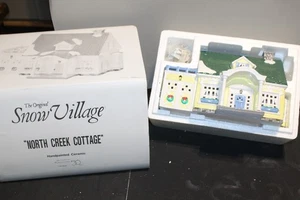Dept 56 Original Snow Village - North Creek Cottage #51209 -W/Box NEW - Picture 1 of 5