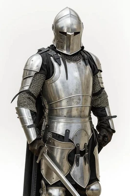 Medieval Barbuta Armor Set: Full Body Cosplay - Renaissance Fair, LARP - Image 1 of 4