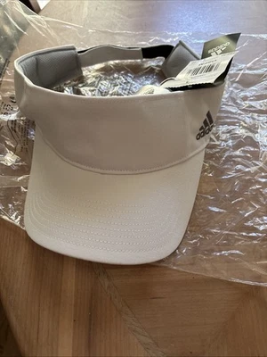 Gorra Adidas Visera Ajustable Blanca Foto 1 de 3