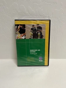 PADI Enriched Air Diving DVD Video Scuba Instructional Brand New Sealed - Picture 1 of 3