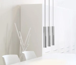 Tula micro, XAL, Pendelleuchte, Designerleuchte, silber, alu - Bild 1 von 3