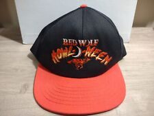 Vintage Red Wolf Beer Howl-O-Ween Snapback Hat Cap Anheuser-Busch - Stylemaster