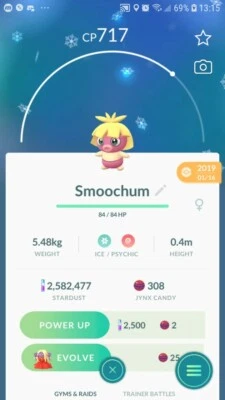 Pokémon Smoochum GO - Image 1 of 2