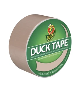 Duck Tape Branded Duct Tape, Beige Khaki, 1.88" X 20 Yards - Picture 1 of 1