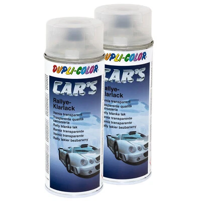 Klarlack Lack 2 x 400 ml matt Dupli Color Cars Lackspray 720352 Sprühlack Spray - Bild 1 von 4