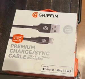 Griffin Premium Charge/Sync Cable 5ft for apple iphone ipad - New - Picture 1 of 1