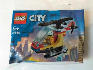 Lego City 30566 Fire Helicopter Hélicoptère Polybag - Neuf et Scellé - Picture 1 of 2