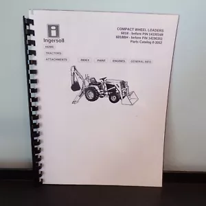 Ingersoll 6018 6018BH Parts catalog manual - Picture 1 of 1