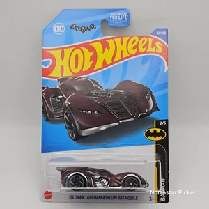2022 Hot Wheels | Batman: Arkham Asylum Batmobile | Black | Batman 2/5 | #32 - Picture 1 of 3