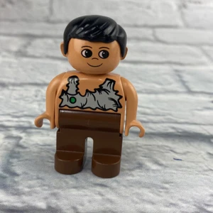 LEGO Duplo Prehistoric Caveman Man Boy Figure Replacement Add On - Picture 1 of 7