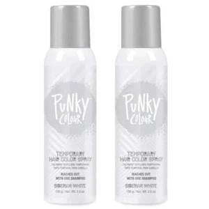 B Wild Temporary Hair Color Spray Siberian White 3.5 oz Pack of 2 - Picture 1 of 7
