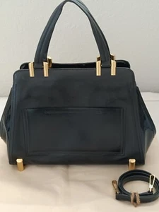 Zac Posen Satchel Handbag & Crossbody Gold Hardware Black Excellent Condition - Picture 1 of 6