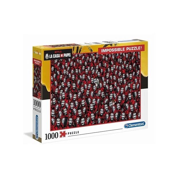 LA CASA DI CARTA - MASK IMPOSSIBILE PUZZLE (1000 Puzzle - Immagine 1 di 1