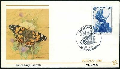 Monaco 1464-1465,FDC.Michel 1681-1682. EUROPE CEPT-1985.J.Lully,composer. - Image 1 of 2