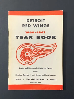 1960 - 61 底特律红翼年鉴 — 第 1/4 张图片