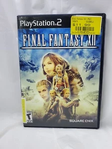 Final Fantasy XII (Sony PlayStation 2, 2006) FF 12 PS2 - Picture 1 of 3