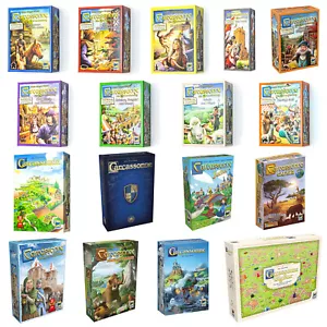 ORIGINAL CARCASSONNE Spiele von Hans im Glück - Hauptspiel + Erweiterungen NEU - Bild 1 von 41