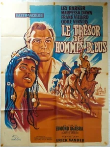 Affiche cinéma LE TRESOR DES HOMMES BLEUS - 120 x 160 cm - Bild 1 von 1