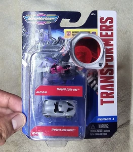 MICRO MACHINES Transformers Series 1 Elita-One & Sideswipe w/ Decoder Brand New! - Picture 1 of 4