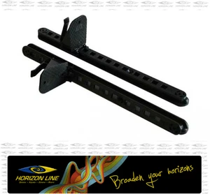 Keeper Footrests, Adjustable Kayak Footrest footbrace foot rest brace stop rails - Picture 1 of 1