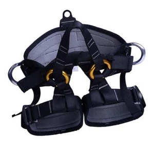 Rock Climbing Tree Surgeon Rappelling Harness Seat Safety Sit Seat Bust Belt - Picture 1 of 6