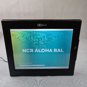 NCR Touchscreen Monitor Model 7754 POS Terminal W Magnetic Reader - Picture 1 of 12