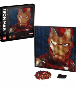 Lego Art Marvel Studios Iron Man 31199 Retired Set Brans New 3167 pieces - Picture 1 of 2