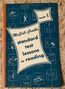 Vintage 1950  Standard Test Lessons in Reading Book E Teachers College Columbia - Picture 1 of 6