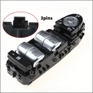 For MERCEDES BENZ S-CLASS W222 DRIVER SIDE FRONT WINDOW SWITCH A2229050809 - Picture 1 of 5