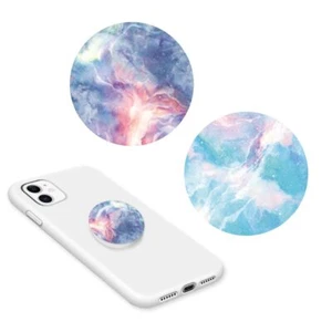 2 interchangeable Poignée et support rétractables pour smartphones et tablettes - Photo 1 sur 6