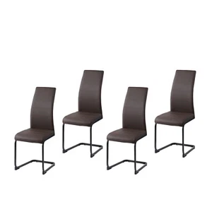 Schwingstuhl SallyP PU 4er Freischwinger Esszimmerstuhl Kunstleder HTI-Line - Bild 1 von 2