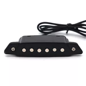 Akustikgitarre Schallloch Magnet Tonabnehmer Humbucker passiv mit Power Jack - Bild 1 von 11