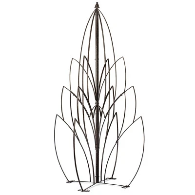 Enrejado de jardín H Potter GAR461 metal hierro forjado arte de pared alto plantas trepadoras Foto 1 de 4