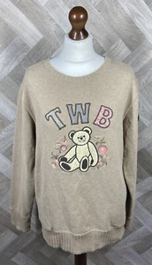 Teenie Weenie Bear Trachtenpullover beige/braun Bärenmuster ca. Größe M/L - Bild 1 von 22