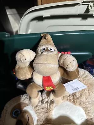 DONKEY KONG 8" Nintendo Super Mario Bros  Plush Toy Stuffed  Licensed Foto 1 de 4