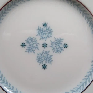 4 platos de pan/postre Lenox Charmaine MCM C 512 borde platino de colección EE. UU. - Imagen 1 de 9