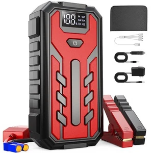 Car Jump Starter 4000A Peak 39800mAH Battery Jump Starter 12V Auto Batt Booster - Picture 1 of 7