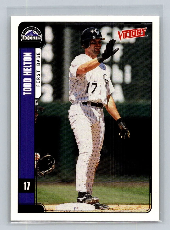 2001 Upper Deck Victory #532 Todd Helton Colorado Rockies Baseball Card - Image 1 of 2