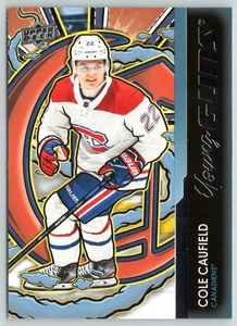 COLE CAUFIELD 2024-25 CUBIERTA SUPERIOR YOUNG GUNS RENOVADO SERIE DOS 24-25 #201 89556 - Imagen 1 de 2